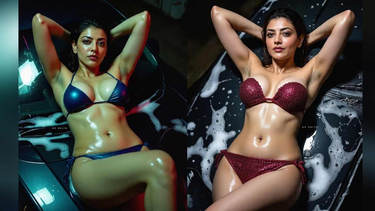 Kajal aggarwal ai generated bikini photos